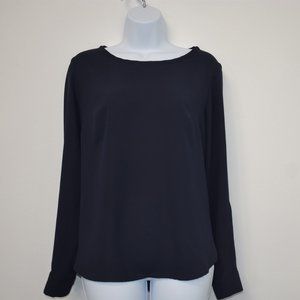 Women's Nine West Navy Blue Blouse Size Medium